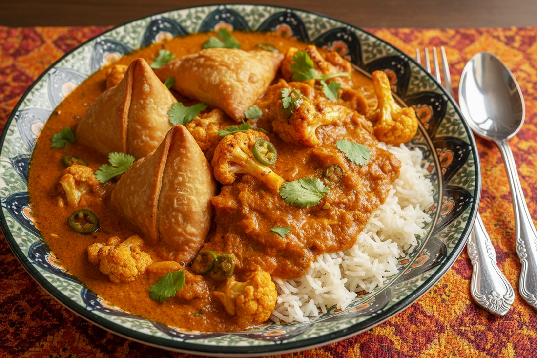 Creamy Samosa Bowl